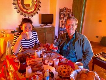 B&B colazione in soggiorno