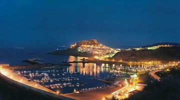 Castelsardo veduta Noturna