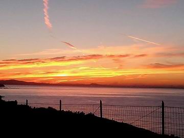 Castelsardo tramonto sulla Spiaggia